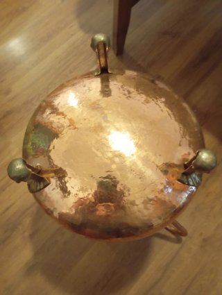 Jarra de cobre antigua
