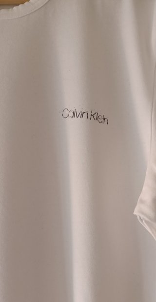 Camiseta Calvin Klein Blanca Talla L