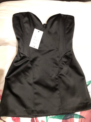 Vestido Zara Nero Taglia S