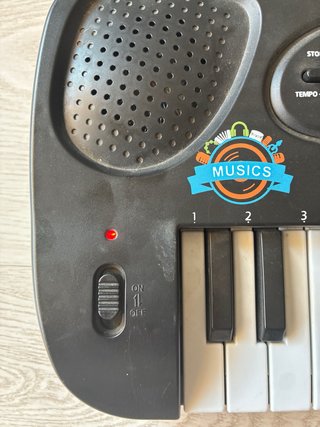 Teclado musical infantil 37 teclas