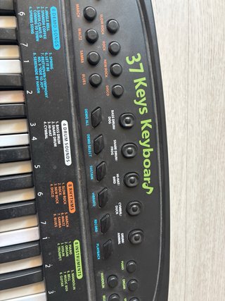 Teclado musical infantil 37 teclas