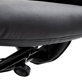 Poltrona Massaggiante con Pouf Poggiapiedi, Reclin
