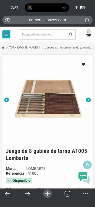 8 Gubias Torno Lombarte A1005