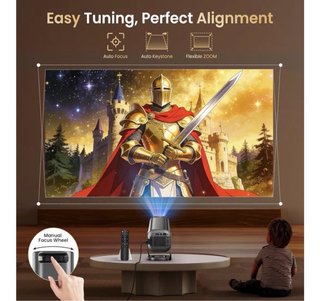 Proyector Portátil 1080P Soporte 4K
