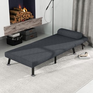 Poltrona Letto 3 in 1 con Schienale Regolabile e C