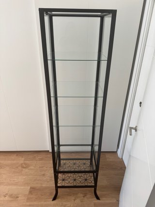 Vitrina Ikea Klingsbo Negra Cristal
