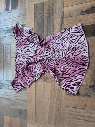 Top Tigre Rosa Y2K