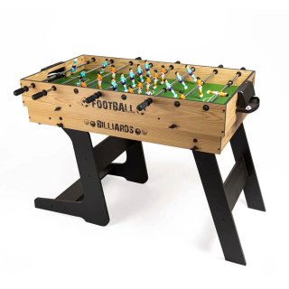 Futbolín y Billar Plegable 2 en 1