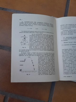 Libro antiguo Física y química Francisco Corchón