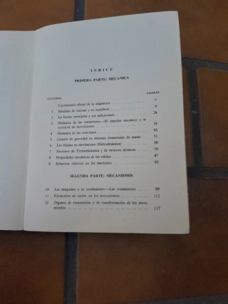 Libro antiguo Física y química Francisco Corchón