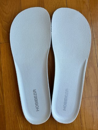 HOBIBEAR Zapatillas Talla 43 Blancas y Rojas