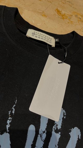 Camiseta Maison Margiela Negra