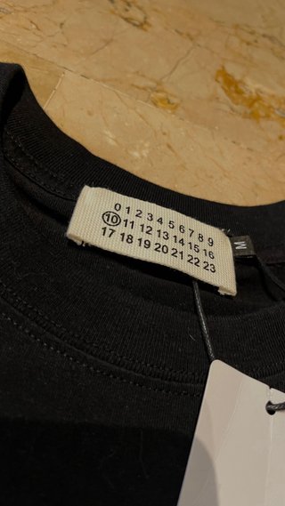 Camiseta Maison Margiela Negra