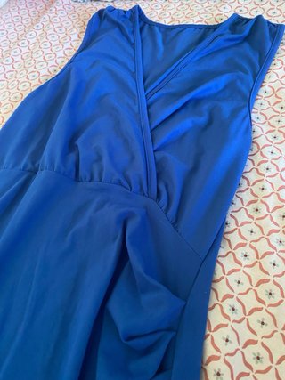 Vestido azul mujer