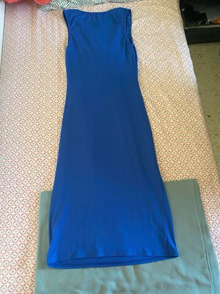Vestido azul mujer