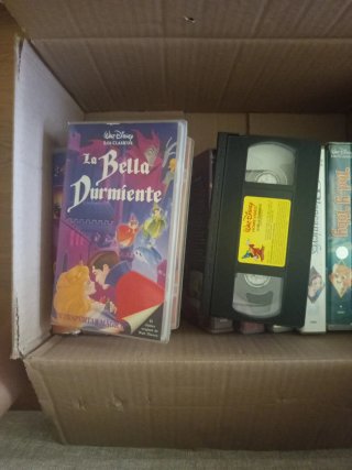 Películas VHS Disney Clásicos (Español)