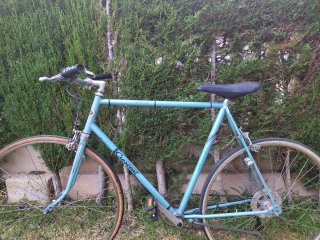 Bicicleta Crescent Azul Acero Suecia 80s