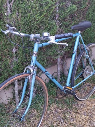 Bicicleta Crescent Azul Acero Suecia 80s