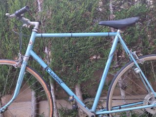 Bicicleta Crescent Azul Acero Suecia 80s