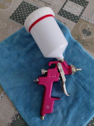Aerografo Wurth professionale con accessori