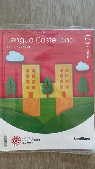 Libro Lengua castellana de 5 primaria.