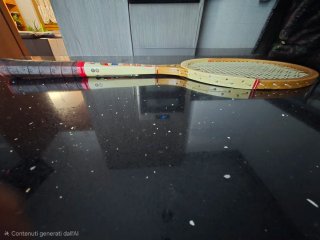 Racchetta Tennis Legno Vintage Maxima Grand Slam
