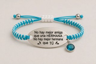 Pulsera hecha a mano HERMANA!