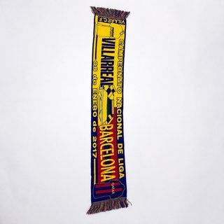 Bufanda Conmemorativa Villarreal vs Barcelona 2017