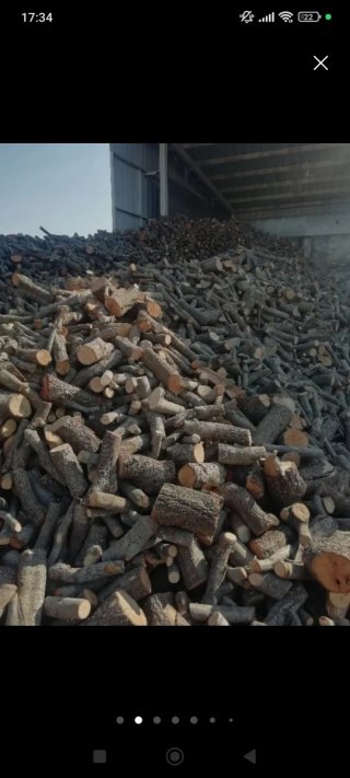 Leña de encina y olivo para chimenea.