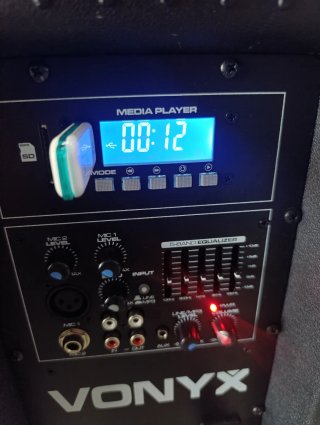 Altavoz Vonyx Negro 15"