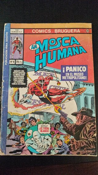 La Mosca Humana no 8 Bruguera 1978 Marvel