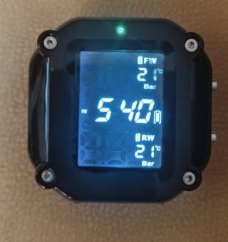 TPMS Sensores Presión Neumáticos Moto