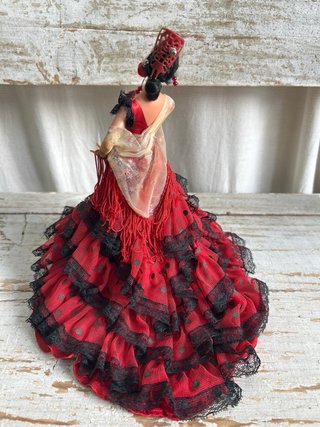 Muñeca Marin Antigua Flamenca