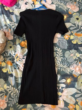 Vestido negro Divided Talla XS