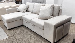 SOFÁ CHAISE LONGUE CAMA STACY+ 2 PUFF  GRAN OFERTA