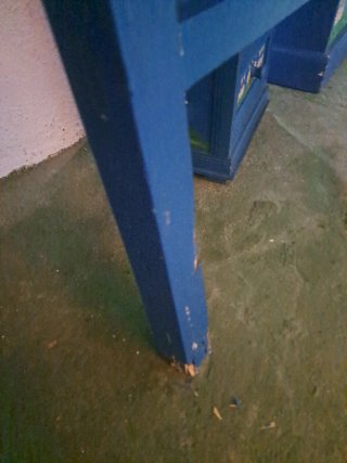 Dormitorio infantil pintado a mano