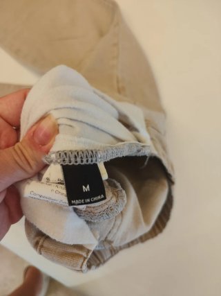 Jeans premaman beige