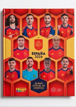 Álbum España 2026 vacío