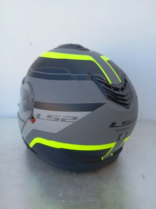 !OCASIÓN! Casco LS2 STROBE II Gris y Amarillo