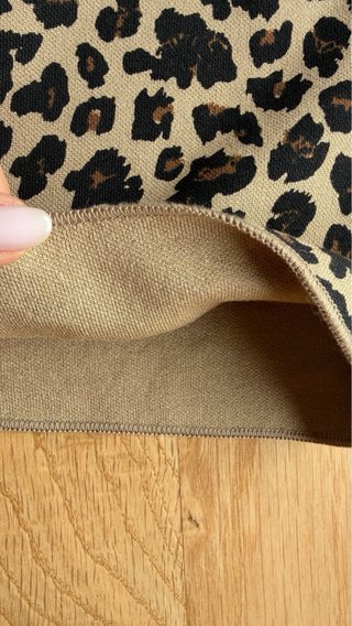 Top “Zara” Escote Cuadrado Estampado Animal Print
