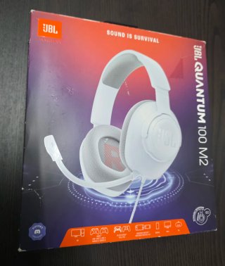 Auriculares JBL Quantum 100 M2 Blancos