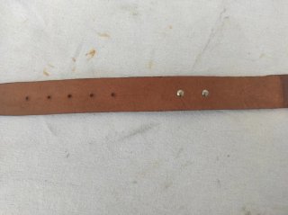 Cintura ROI RENÉ Uomo Vintage Pelle Marrone