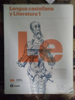 Lengua castellana y literatura 1, 1° Bachillerato