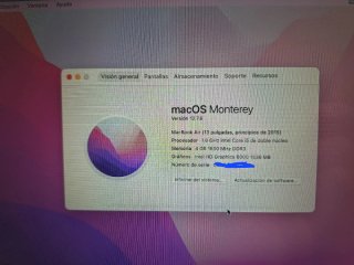 MacBook Air Plata 13"