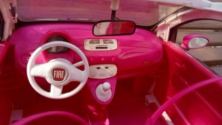 Barbie Fiat 500 Descapotable blanco