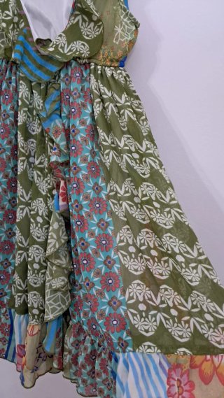 Vestido de Verano Colorido Estampado Floral