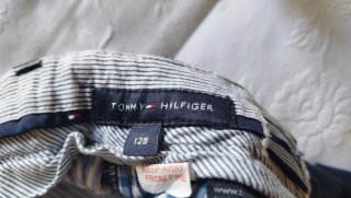 Pantaloni Tommy Hilfiger bimbo blu scuro