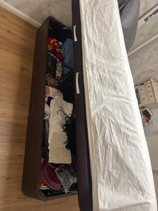Cama canapé con colchón marca magister buen estad