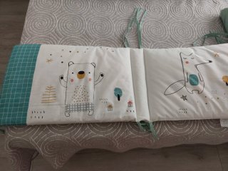 Juego Cuna 60x120 cm Animales Bosque