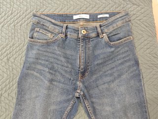 Vaquero Mango Hombre Azul